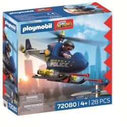 Playmobil Playmobil, City Action, Elicopter al politiei cu radar, 72080