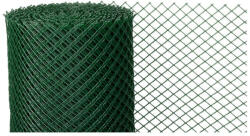 Strend Pro Garden Műanyag kerítésháló, Strend Pro Garden Economy 6, zöld, 100 cm x 25 m, szemméret: 20 x 20 mm, 300 g/m2, 45°-ban döntött négyzetrács, 100 % műanyag (TC431309)