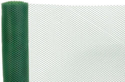 Strend Pro Garden Műanyag kerítésháló, Strend Pro Garden Economy 3, zöld, 100 cm x 10 m, szemméret: 10 x 10 mm, 300 g/m2, 45°-ban döntött négyzetrács, 100 % műanyag (TC431450)