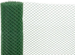 Strend Pro Garden Műanyag kerítésháló, Strend Pro Garden Economy 6, zöld, 100 cm x 10 m, szemméret: 20 x 20 mm, 300 g/m2, 45°-ban döntött négyzetrács, 100 % műanyag (TC431456)