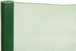 Strend Pro Garden Műanyag kerítésháló, Strend Pro Garden Economy 4, zöld, 100 cm x 10 m, szemméret: 10 x 10 mm, 300 g/m2, négyzetrács, 100 % műanyag (TC431451)