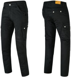 W-TEC Motoros nadrág W-TEC Nuksan, levehető CE protektorok, övhurok, YKK cipzár, mosógépben mosható fekete 38 /36 (29406-3836-2)