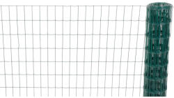 Strend Pro Garden Ponthegesztett háló, Strend Pro Garden Europlast 1, sötétzöld, 60 cm x 10 m, rácsméret: 100 x 50 mm, drótvastagság: 2, 2 mm, PVC bevonatos, négyszögletű (TC431480)