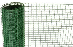 Strend Pro Garden Műanyag kerítésháló, Strend Pro Garden Economy 7, zöld, 100 cm x 10 m, szemméret: 20 x 20 mm, 300 g/m2, négyzetrács, 100 % műanyag (TC431458)