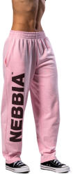 Nebbia Pantali de trening pentru femei STRG BEAUTY Loose-Fit Baggy Pants BOYFRIEND STYLE 432 pink M