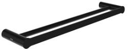 RAVAK Fold FD 320.20BLM dupla törölközőtartó 45 cm, matt fekete (RAV-X07P1350)
