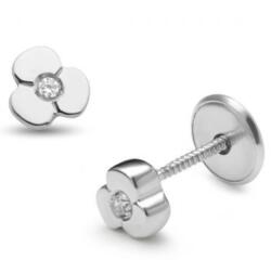 Lisa-gyerek ékszerek Lisa három szirmú virág gyerek fülbevaló (JTAG-0334)