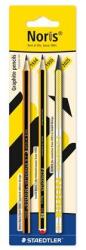 STAEDTLER Grafitceruza készlet, HB, STAEDTLER Noris evolution set, 3 darab
