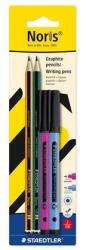 STAEDTLER Grafitceruza és tűfilc készlet, STAEDTLER Noris colour edition set, lila+kék tűfilc (61 BK4-1)