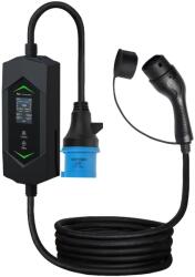 AUXUS EV 7kW-os mobil töltő elektromos járművekhez, Type2, 5m (VPC-B5-32AC- 5m)