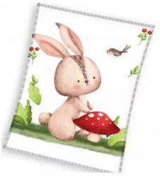 Carbotex Nyuszi mintás pléd - 110 x 140 cm (KNL231134-KOC) - jatekbolt