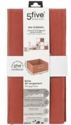 5five Simple Smart 55 Simply Smart tárolódoboz, karton, 31x15cm, piros (35123)