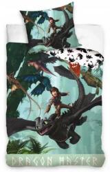 Carbotex Cum să-ți dresezi dragonul: Set lenjerie de pat - 140 x 200 cm (HTTYD235012 PP) Lenjerie de pat