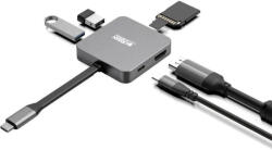 Urban Factory HUBEE LIGHT: 100 W-os USB-C mini állomás TCM05UF