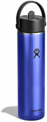Hydro Flask 24 Oz Lightweight Wide Flex Straw Cap Culoare: albastru (LW24LWFS392)