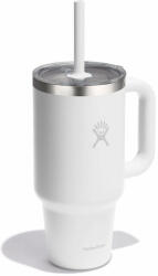 Hydro Flask 32 Oz Travel Tumbler Clear Lid Culoare: alb (TT32PSCC110)