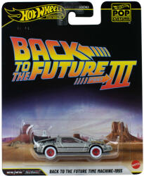 Mattel Hot Wheels: Pop kultúra széria - Back to the Future Time Machine 1955 kisautó 1/64 - Mattel (HXD63/JHW94)
