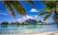 MÉDIA Öntapadó és mosható falfestmény Exotic Bora Bora, 400 x 250 cm (FOTOTAP8455)