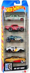 Mattel Hot Wheels: Hot Rods 5db-os kisautó szett 1/64 - Mattel (1806/JKG11)