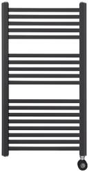 WENTOREX Tolla Electric 400 Watt elektromos törölközőszárító radiátor (fekete - 500 mm) - kazanexpressz
