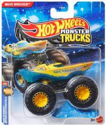 Mattel Hot Wheels Monster Trucks: Wave Wrecker kisautó 1/64 - Mattel (FYJ44/JHY22) - jatekshop