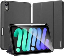 Dux Ducis iPad mini 6 2021 tablettok - DUX DUCIS DOMO fekete ütésálló tok, ceruza tartóval (GR-PT6971824162011)