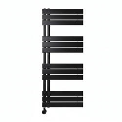 WENTOREX Asymmetric Electric 700 Watt elektromos törölközőszárító radiátor (fekete - 500 mm) - e-futesbolt