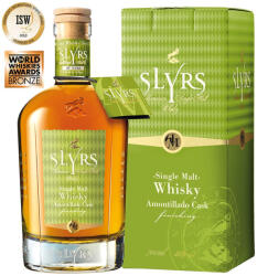  Slyrs Amontillado Cask Finish whisky díszdobozban (0, 7L / 46%) - drinkmix