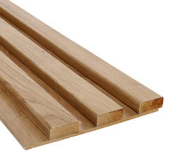 MDF Deco Fa hatású lamella, falburkolat - Artisan tölgy szín széles lamellával (275 cm x 15.3 cm x 1.5cm) - Köztes elem (NEW-130-153-0315-0315)