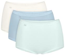 Sloggi 3pack SLOGGI Basic+ MAXI chiloți alb, albastru deschis, XXL