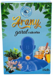 Sun Moon arany garat torokcukorka 16 db