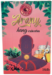 Sun Moon arany hang torokcukorka 16 db
