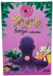 Sun Moon arany levegő torokcukorka 16 db