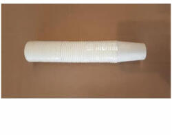  Papírpohár, 1, 8 dl, 50 db, "Party", fehér (1020001466)