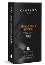 Nespresso Kávékapszula, Nespresso® kompatibilis, 10 db, CARRARO "Aroma E Gusto Intenso (CAR043) - iconink