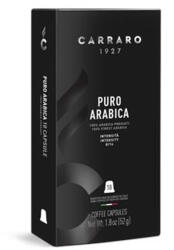 Nespresso Kávékapszula, Nespresso® kompatibilis, 10 db, CARRARO "Puro Arabica (CAR040) - iconink