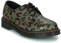 Dr. Martens Ghete Femei 1461 Smooth Distorted Leopard Dr. Martens Kaki 39