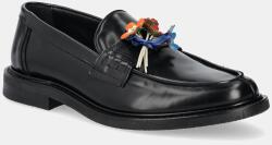 Filling Pieces bőr mokaszin Loafer Bouquet - fekete Férfi 42