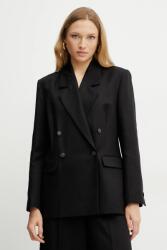 Ivy Oak len blézer JASEMINA ROSE - fekete 42