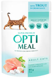 Optimeal Pisztráng kérmes szószban 12x85g