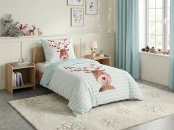  Gyermek pamut ágynemű FYNN FROST világoskék Ágyneműhuzat mérete: 80 x 80 cm | 135 x 200 cm