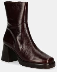 Jonak bőr csizma BRIGAND CUIR BRILLANT - burgundia Női 39