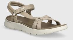 Skechers szandál GO WALK FLEX - bézs Női 38 - answear - 24 990 Ft