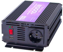 TED Electric Convertor de la 12V la 230V 1000W unda sinusoidala modificata - TED007049 (A0116827)