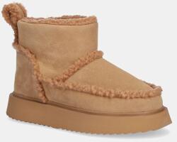 Inuikii velúr hócipő Shearling Micro - bézs Női 40