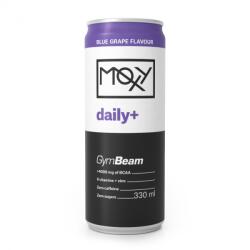 GymBeam Moxy daily+ 330 ml 330 ml strugure albastră