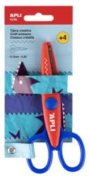 APLI Olló, kreatív, cikkcakk, APLI Kids Zig-Zag , piros-kék (20000) - kellekanyagonline