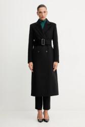 Patrizia Pepe baba gyapjúkeverék pulóver - fekete 40