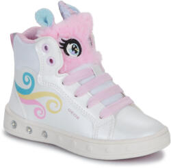 GEOX Pantofi sport stil gheata Fete J SKYLIN GIRL Geox Alb 27