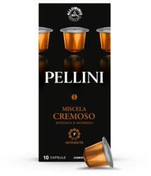 Pellini Kávékapszula, Nespresso® kompatibilis, 10 db, PELLINI, "Cremoso (329920191) - mystock